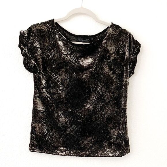 Topshop Printed Top  - Picture 1 of 3